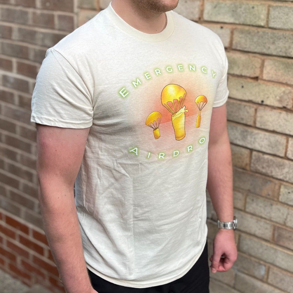 Emergency Airdrop T-Shirt - Desert